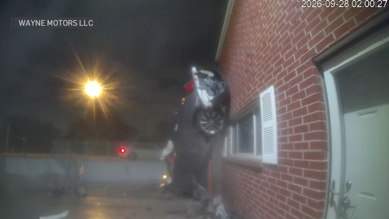 nbcdfw.com - Allie Spillyards - Video shows the moment a car slammed into this North Dallas auto shop