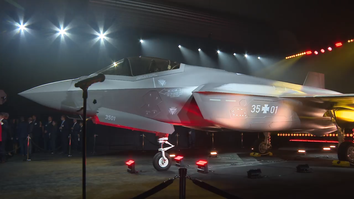 Germany receives first F-35 built in Fort Worth as Luftwaffe modernization advances