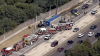 Serious crash injures two on DNT, related diesel spill prompts HazMat response