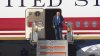 President Trump arrives at DFW Airport ahead of RNC midterm convention