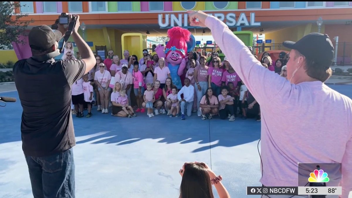 Universal Kids Resort host breast cancer patients