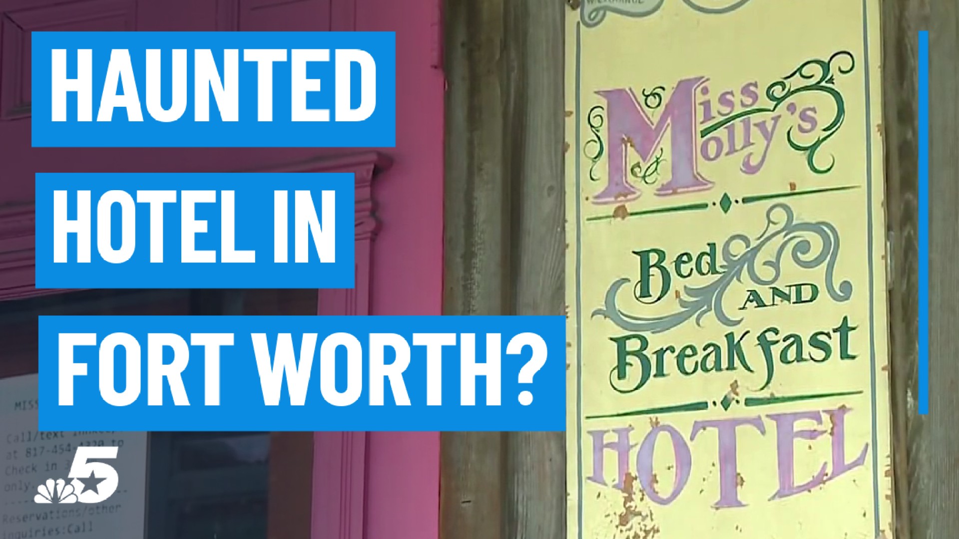 nbcdfw.com - Juan Carlos Chaoui - Inside Miss Molly's Hotel: The reportedly haunted spot in Fort Worth Stockyards