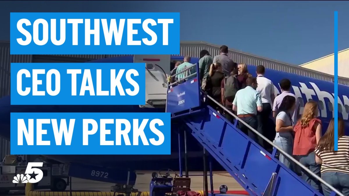 Southwest Airlines CEO discusses new perks, higher fares and fuel costs