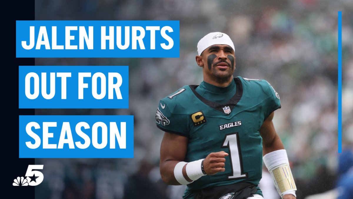 Jalen Hurts to miss rest of season for blood clots