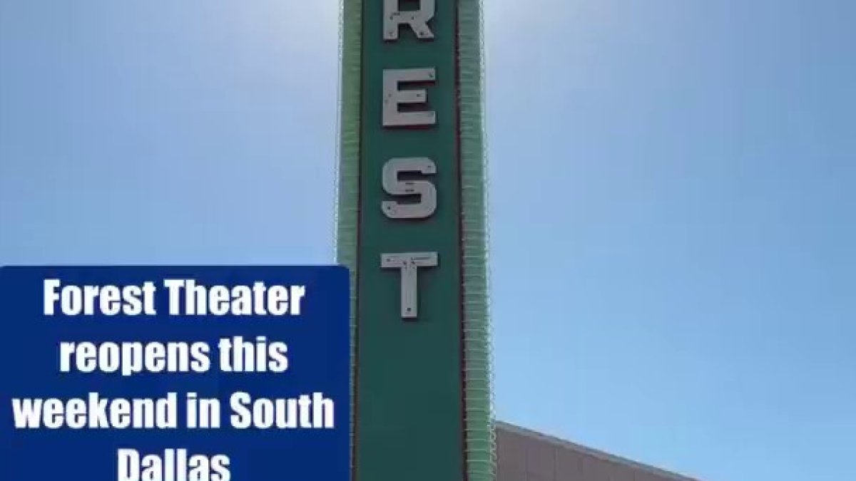 Forest Theater reopens in south Dallas