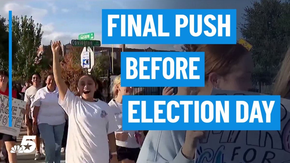 Final push to voters before election day