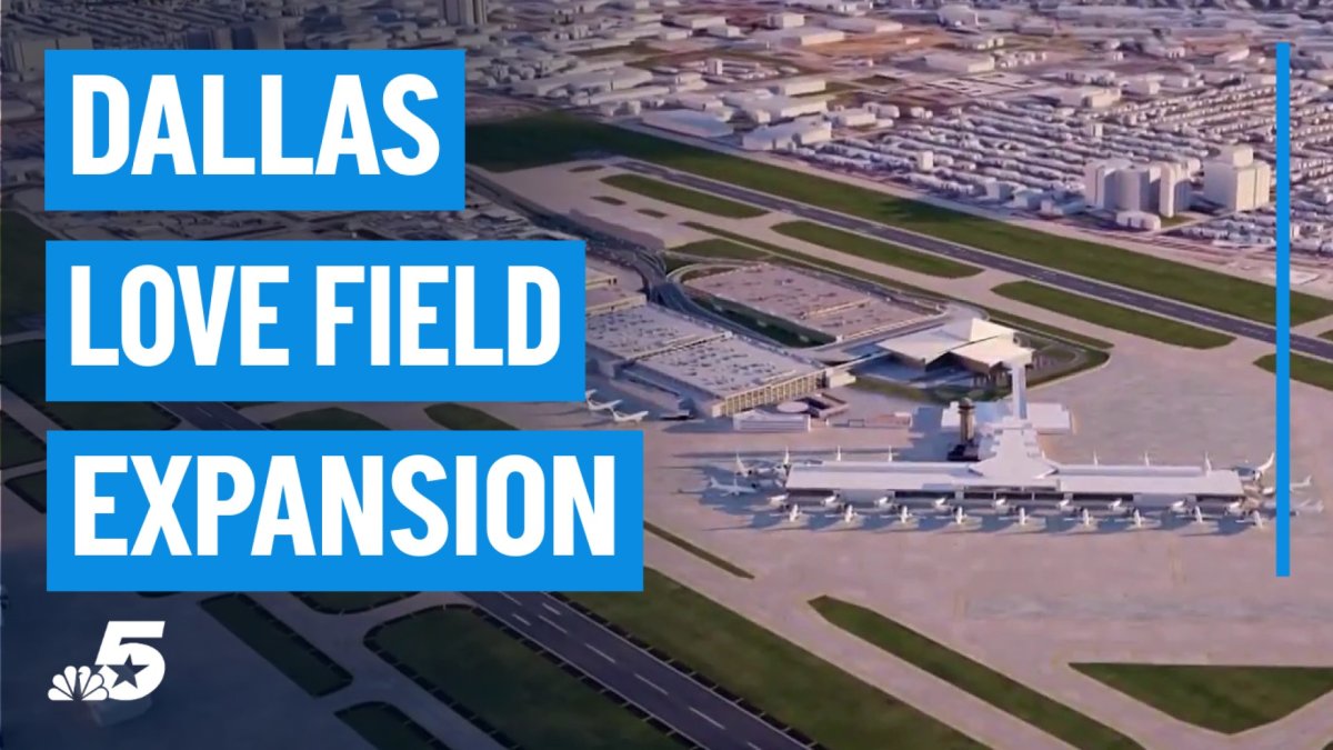 Dallas Love Field plans major expansion without adding more gates