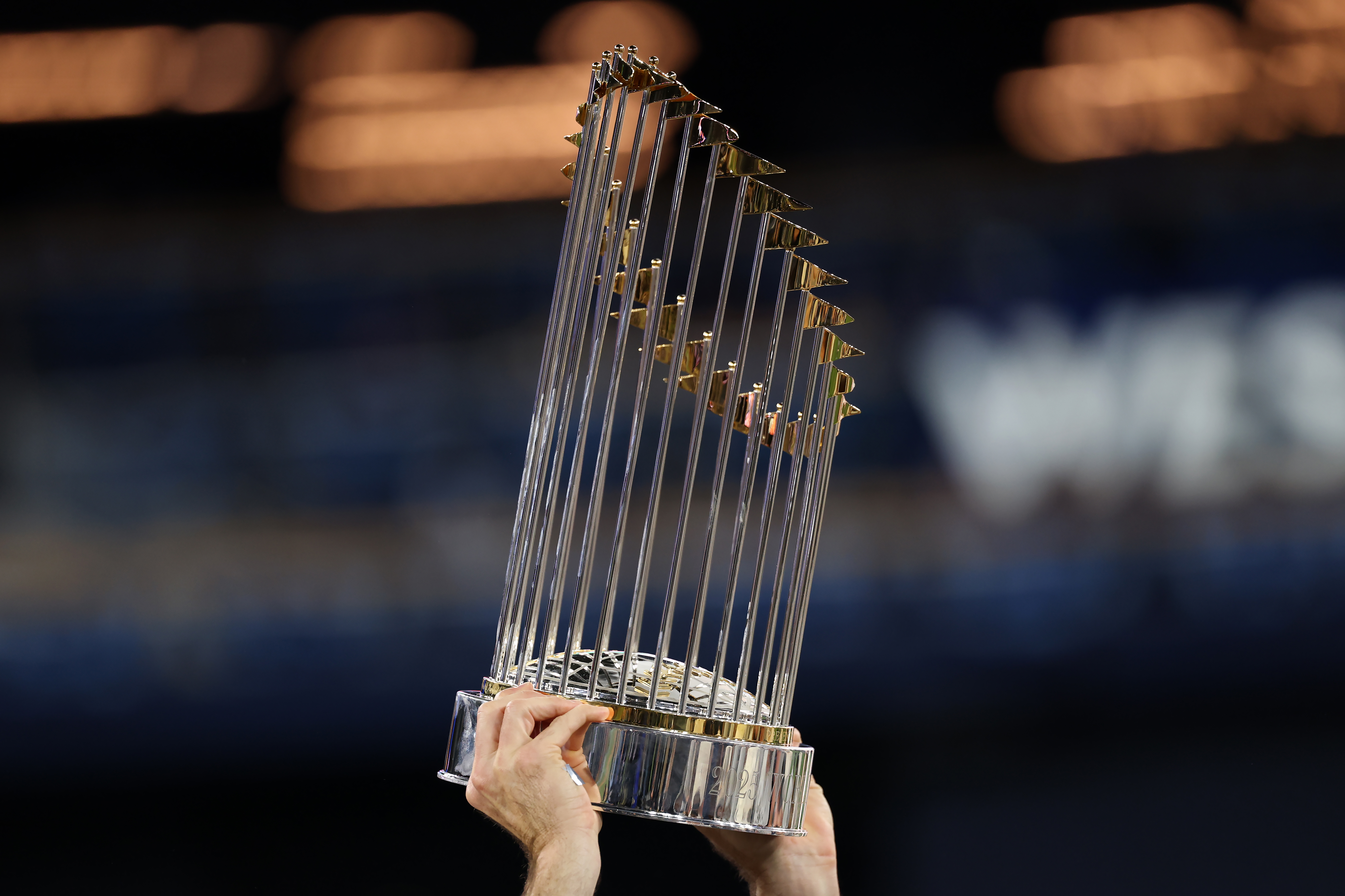 World Series trophy