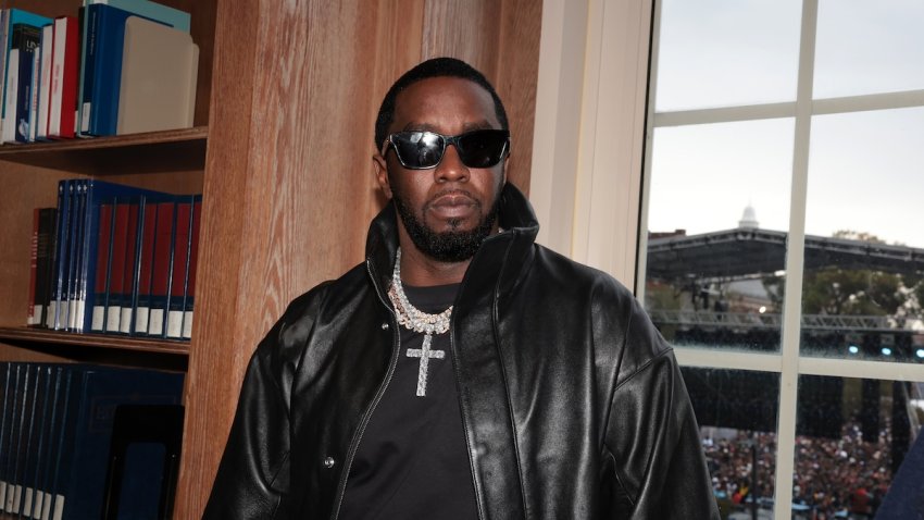 Sean "Diddy" Combs fulfills $1 million pledge to Howard University at Howard Homecoming – Yardfest at Howard University on October 20, 2023 in Washington, DC.