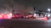 Massive fire at a former Dallas strip club