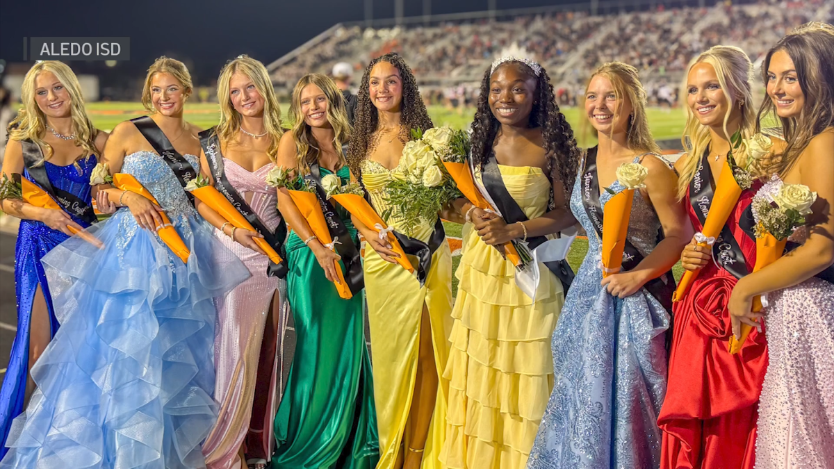 Homecoming mums and court shine at North Texas high schools – NBC 5 ...