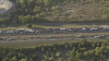 Crash shuts down westbound I-20 in southern Dallas