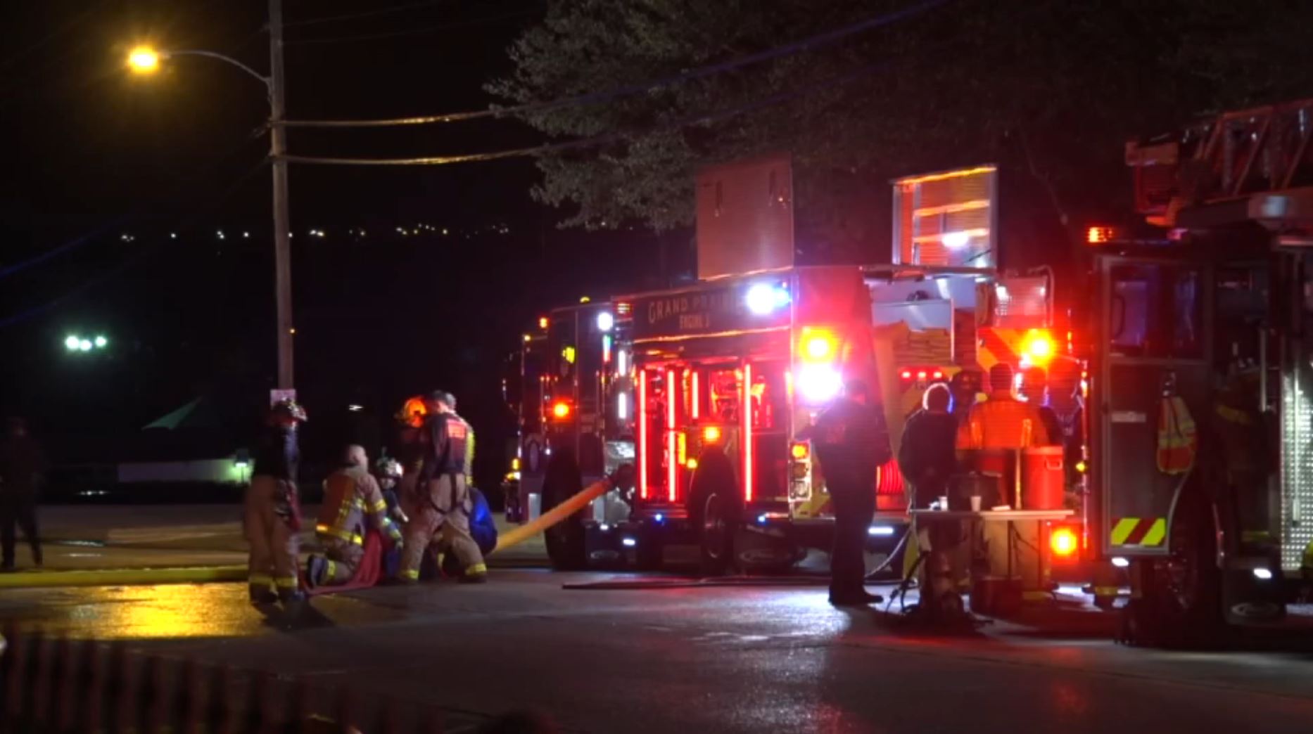 Families Displaced After Apartment Fire in Grand Prairie