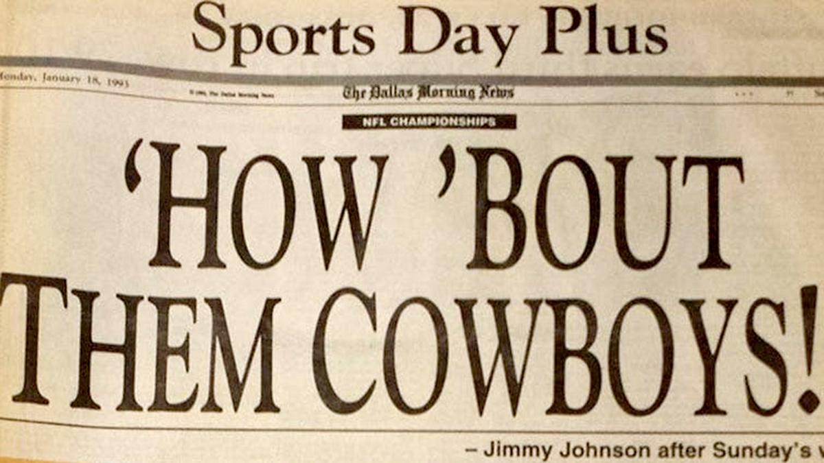'How 'Bout Them Cowboys' Turns 25 Years Old