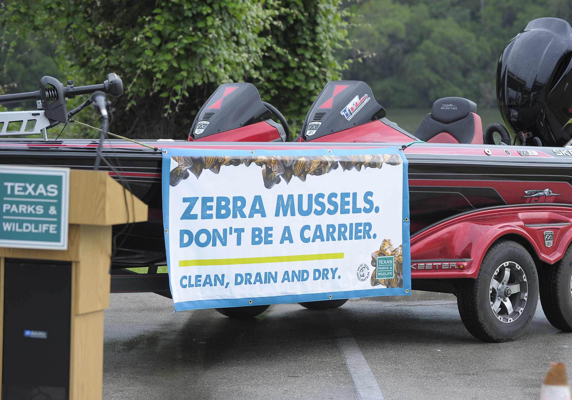 Invasive Zebra Mussels Found in Grapevine Lake