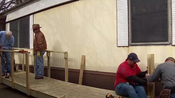 Volunteers Build Wheelchair Ramps For Free Volunteers Build Wheelchair Ramps For Free