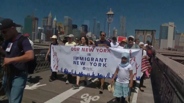 [NATL]   Thousands Across the United States Protest Zero Tolerance Immigration Policies 