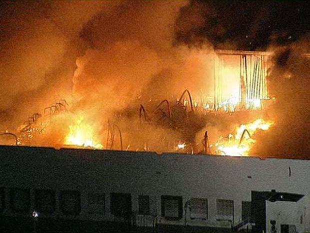 [DFW] Warehouse Destroyed by Fire