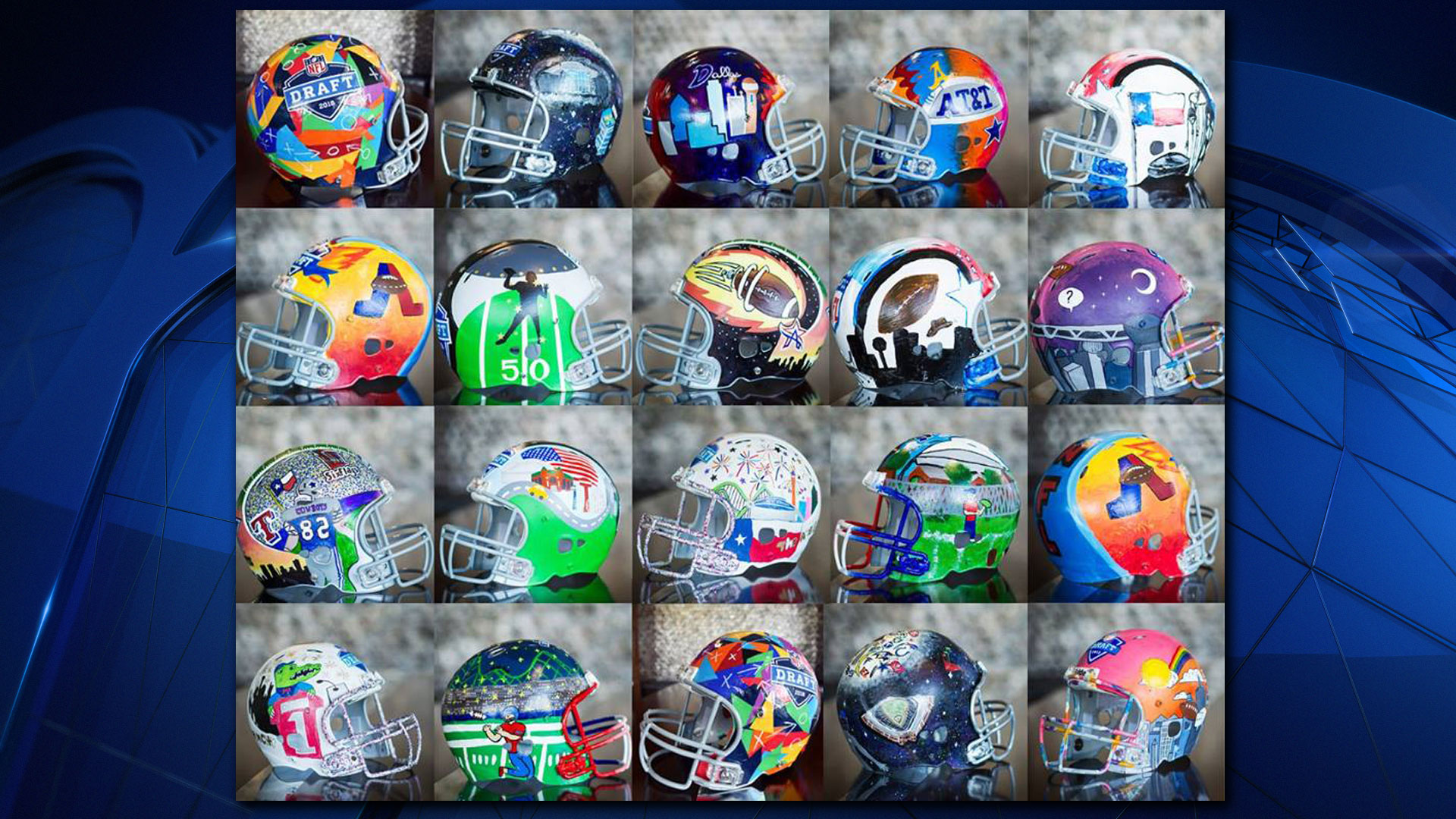 Arlington ISD Helmet Art to Be Featured During NFL Draft