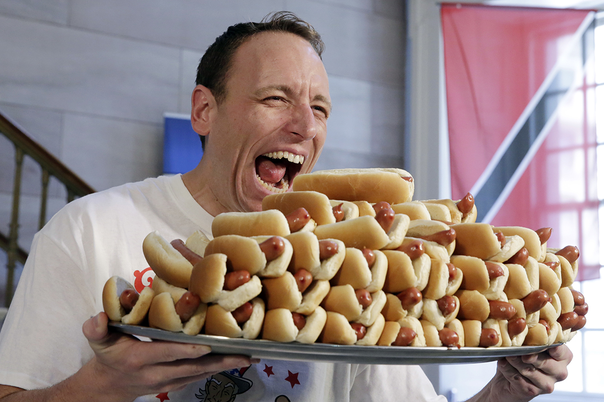 Qualify for the Nathan's Famous Hot Dog Eating Contest