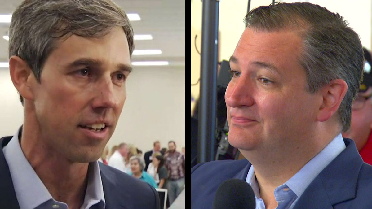 Ted Cruz, Beto O'Rourke Woo Voters in North Texas