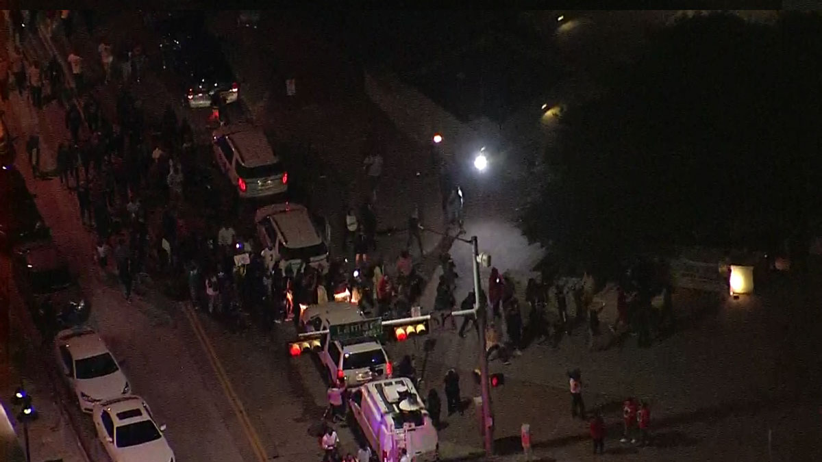 Protesters Call for 'Justice for Bo' in Downtown Dallas