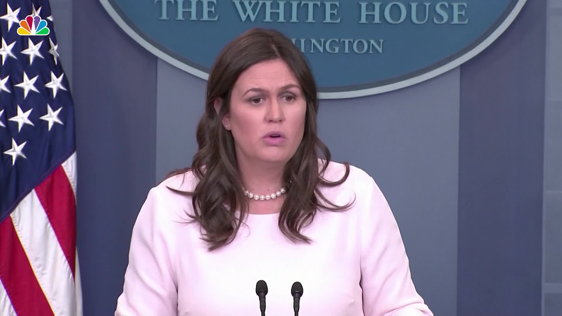 Sanders Repeatedly Claims Trump Did Nothing Wrong