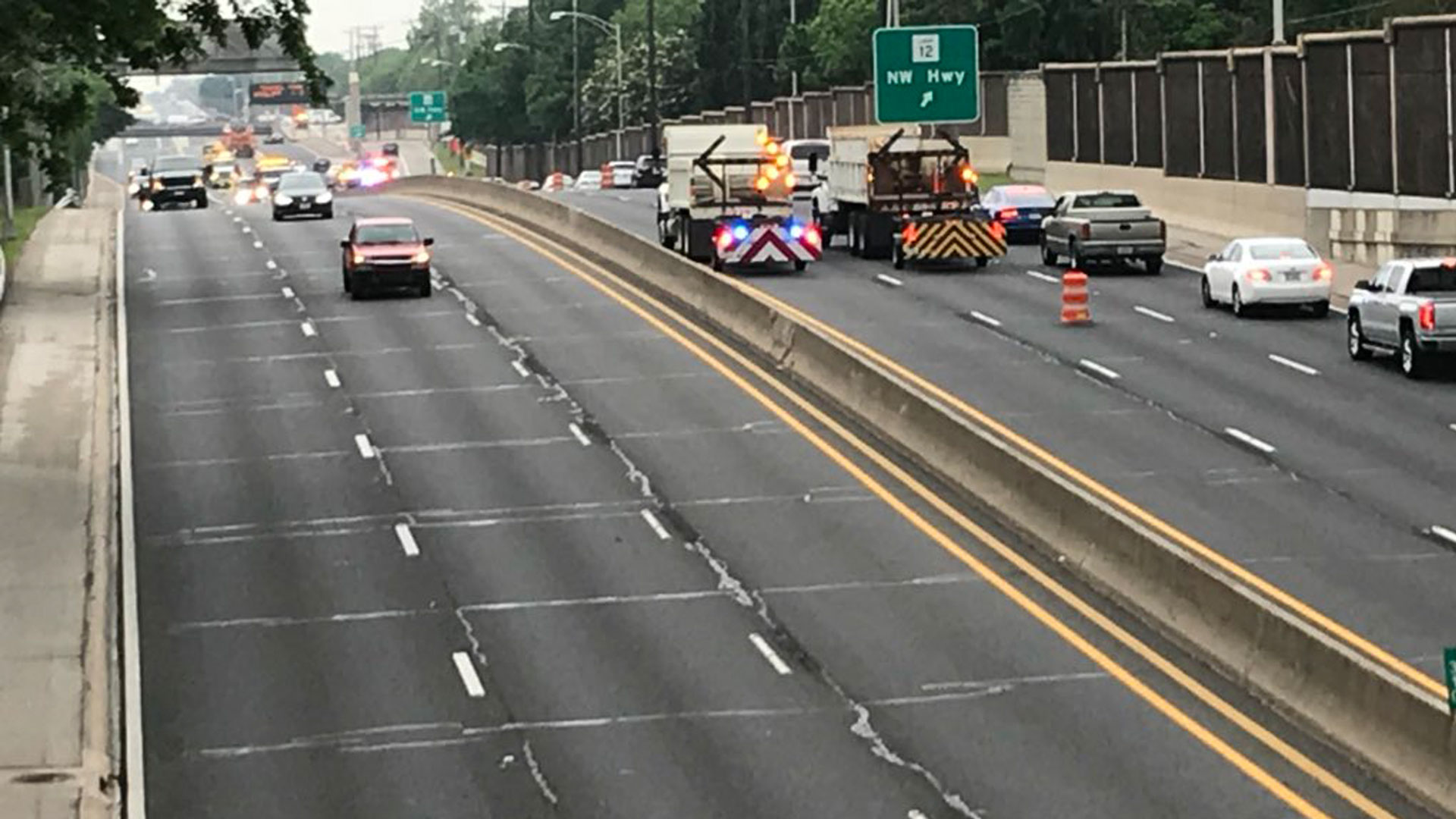 Some DNT Lanes Reopened Following Morning Crash