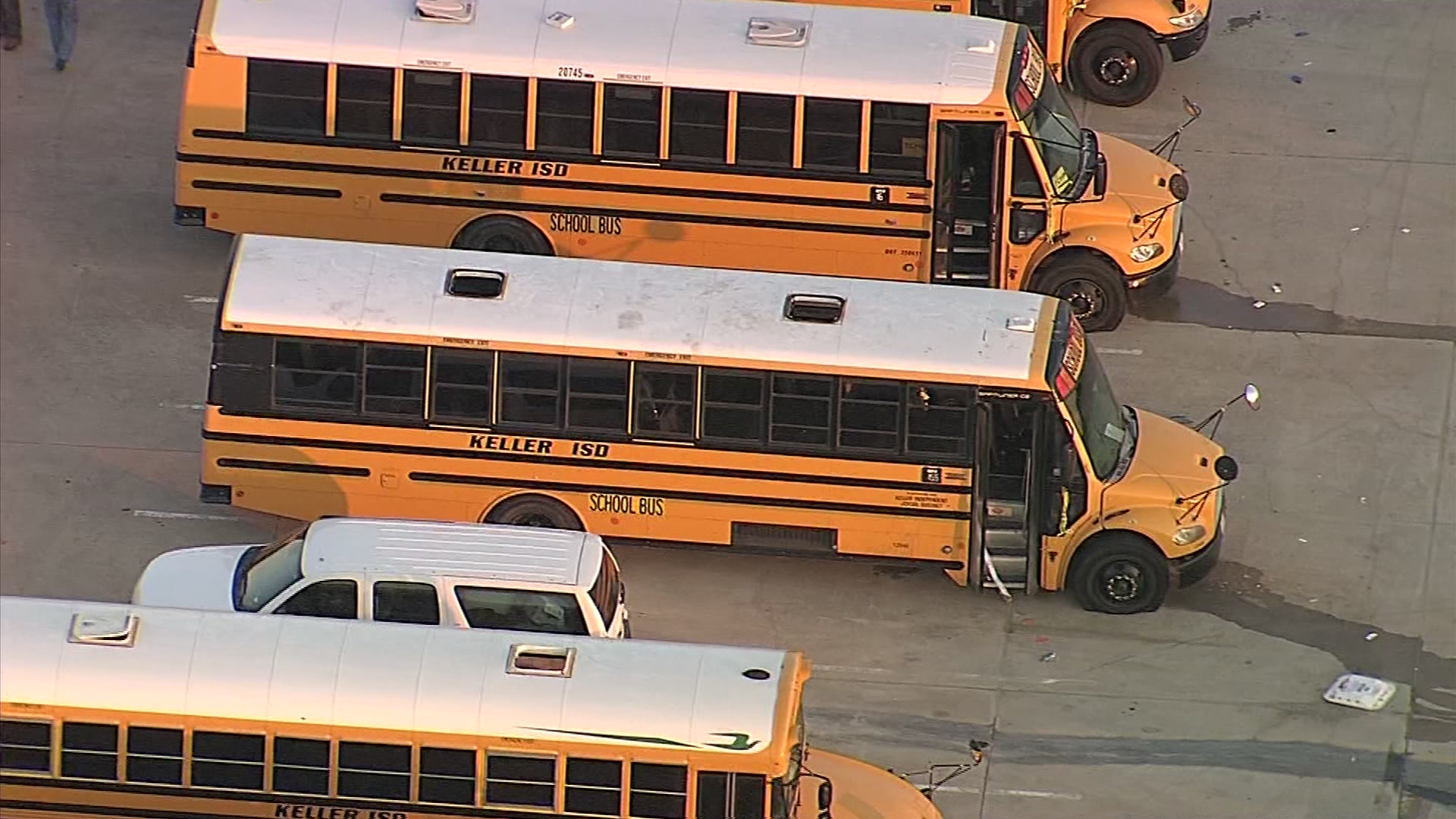 Arrests Made After 50 Keller ISD Buses Vandalized: PD