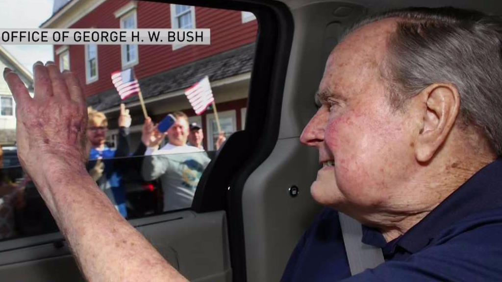 George H.W. Bush Hospitalized for Fatigue