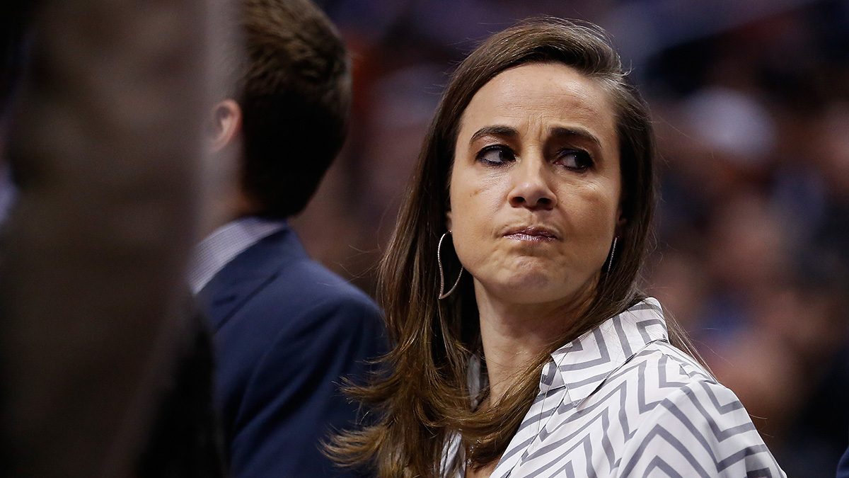 Coach Becky Hammon Moves Up the Spurs Bench