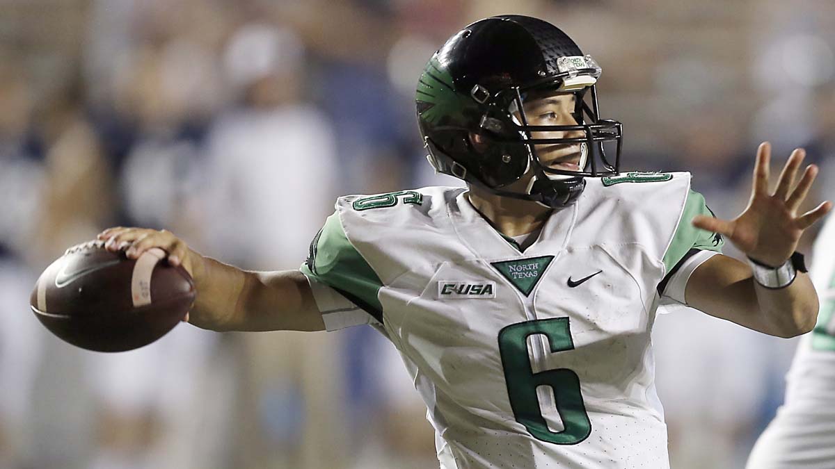 UNT QB Mason Fine Is the Best in Texas at 5'10"