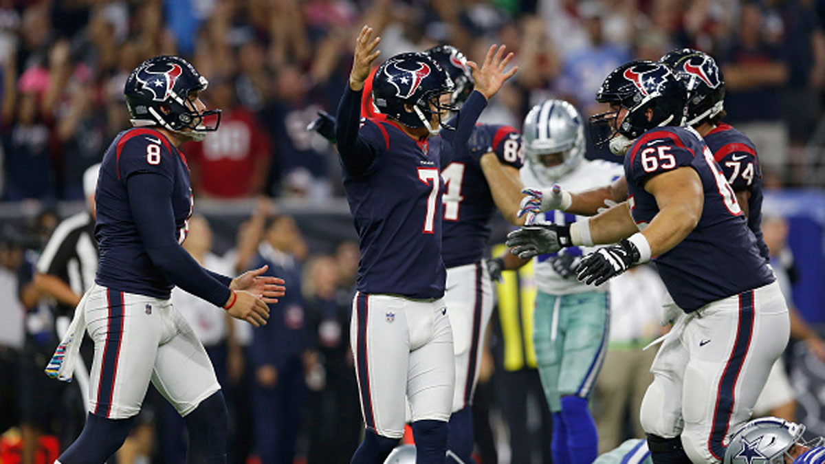 Fairbairn's FG in OT Lifts Texans Over Cowboys