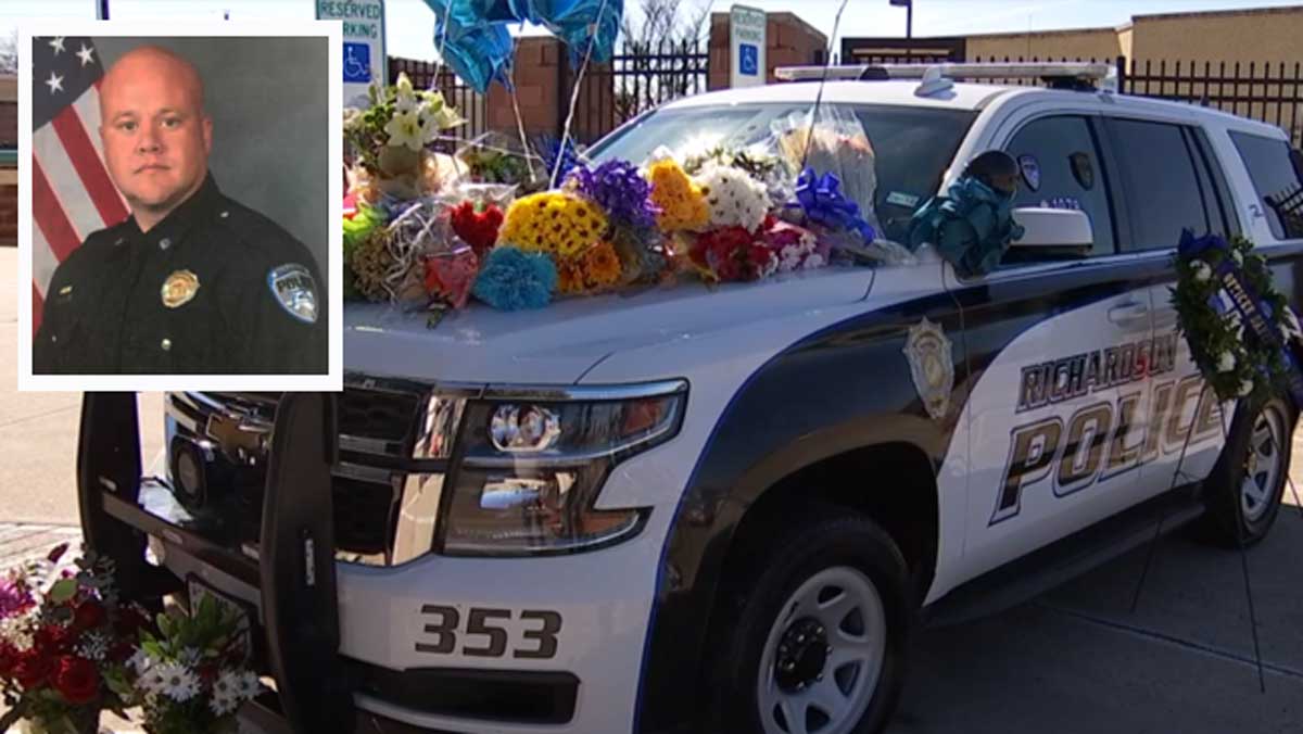 Richardson Community Mourns Loss of Police Officer