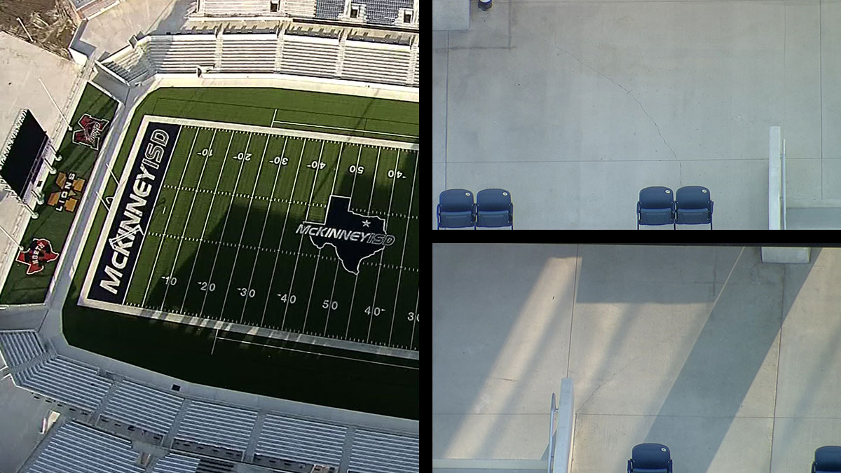 Cracks in New McKinney Stadium May Delay Games Played There