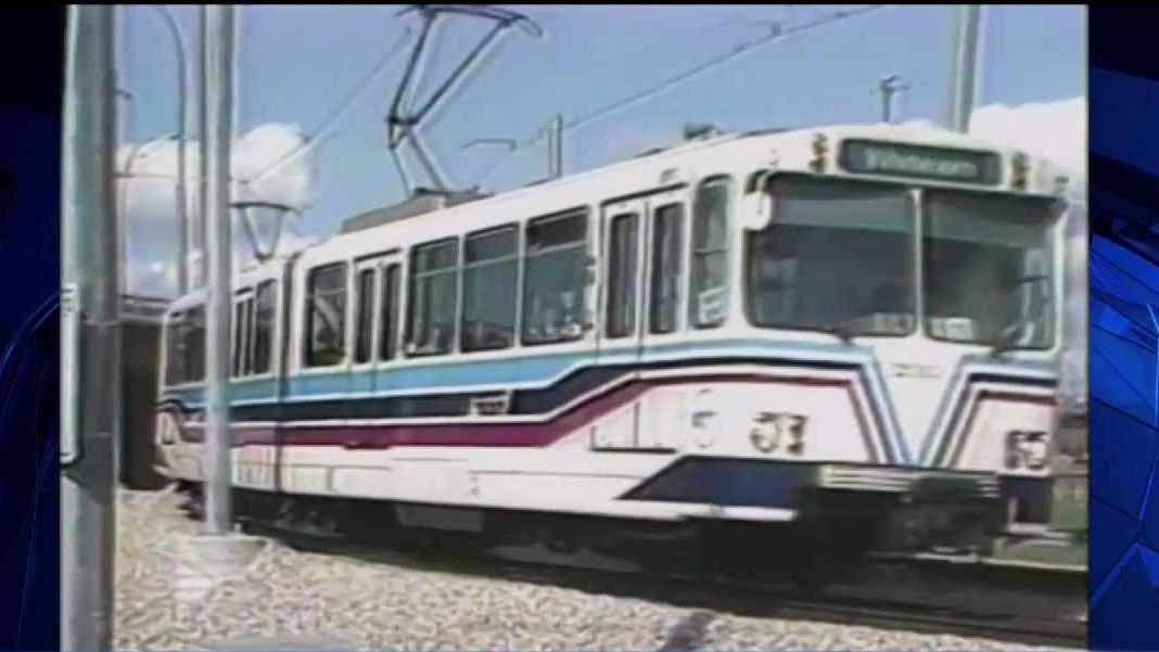 NBC 5 Video Vault: Beginning of DART Light Rail
