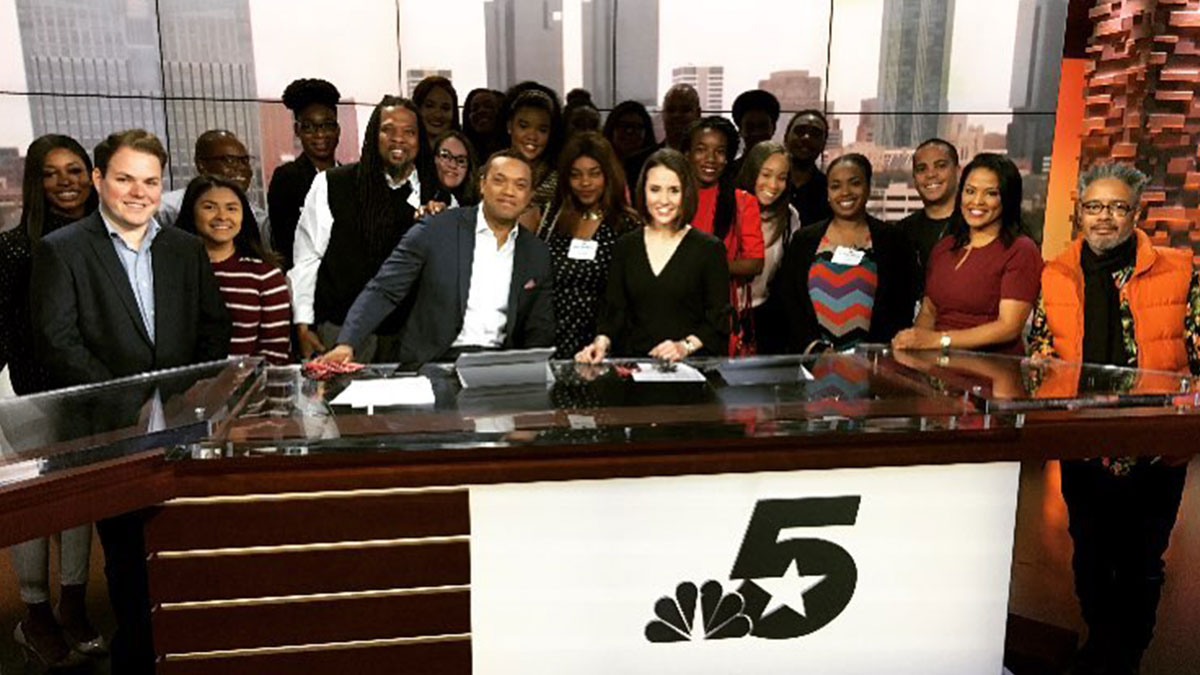 NBC 5 & Telemundo 39 Employees Mentor College Students