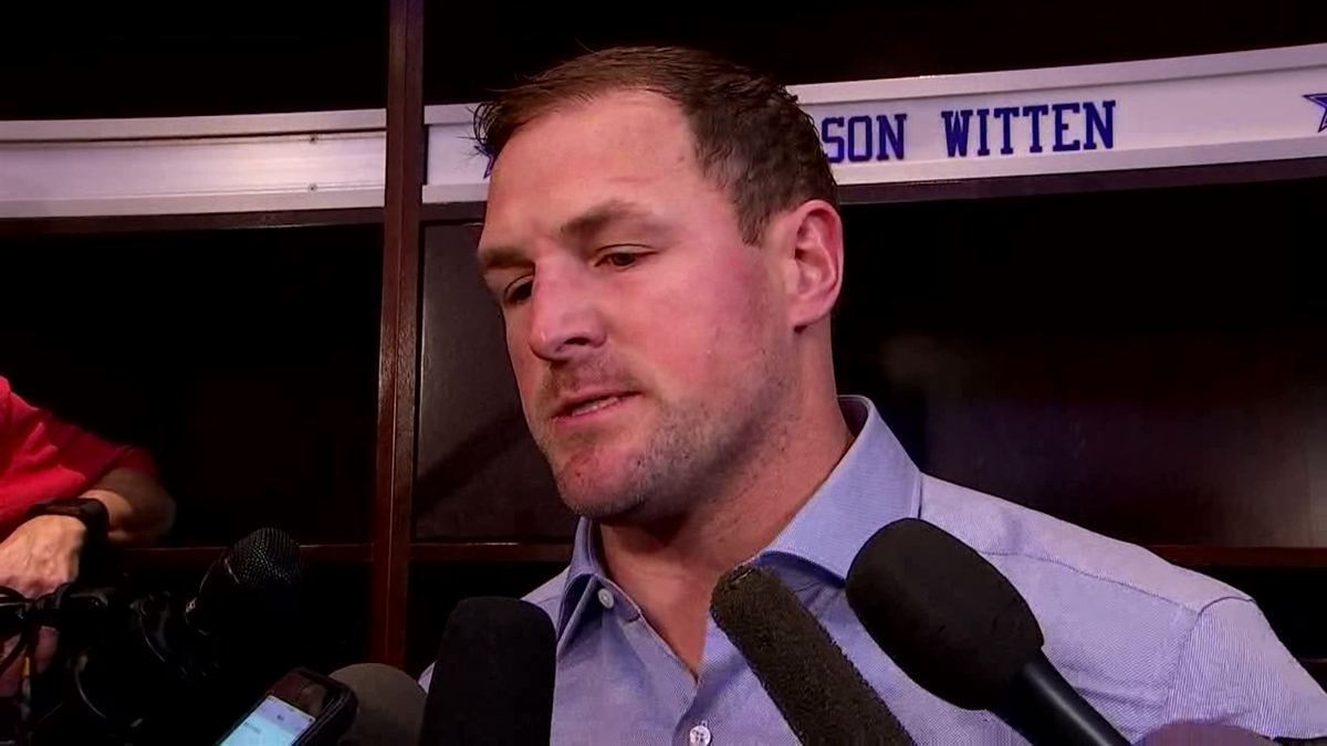Cowboys Tight End Jason Witten Gets Emotional After Loss