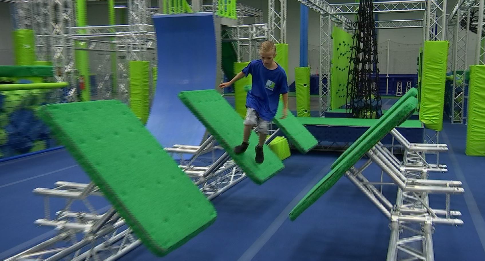 Junior Ninja Warrior Training in North Texas
