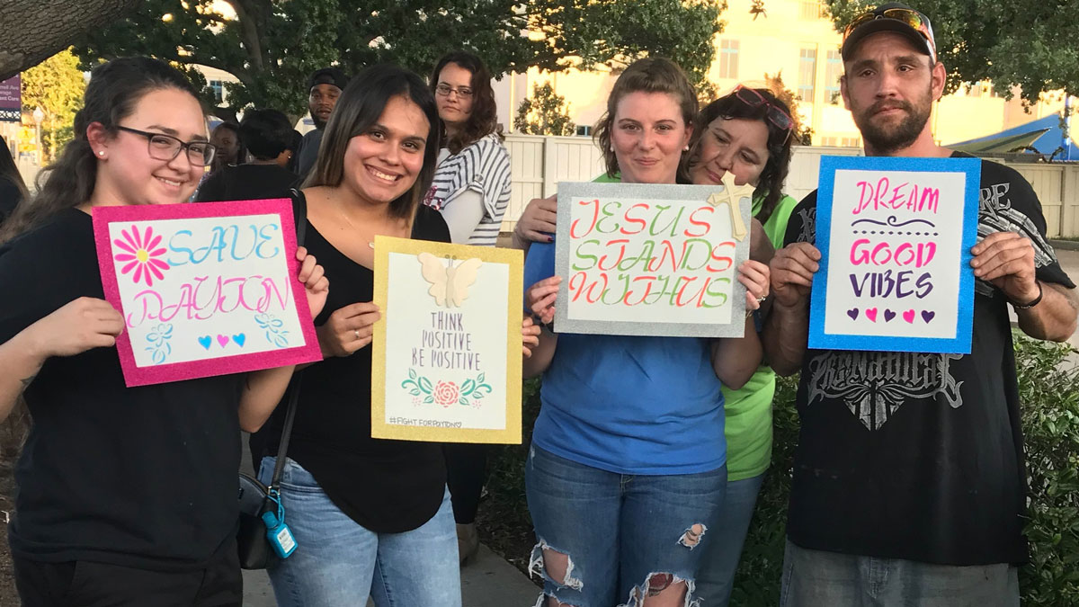Friends Attend Prayer Vigil for 9-Year-Old on Life Support
