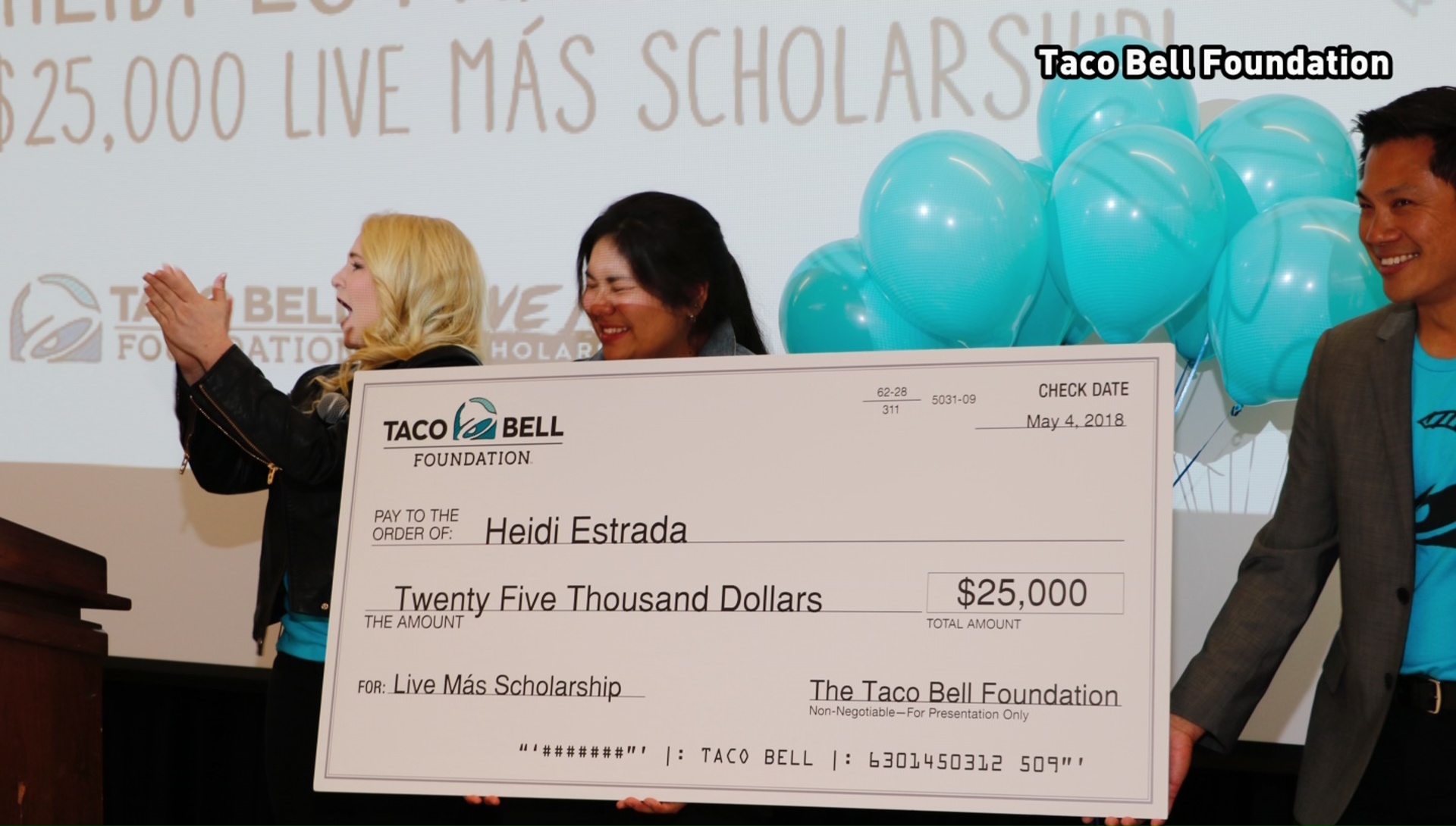 Arlington Teen Awarded $25,000 Taco Bell Scholarship