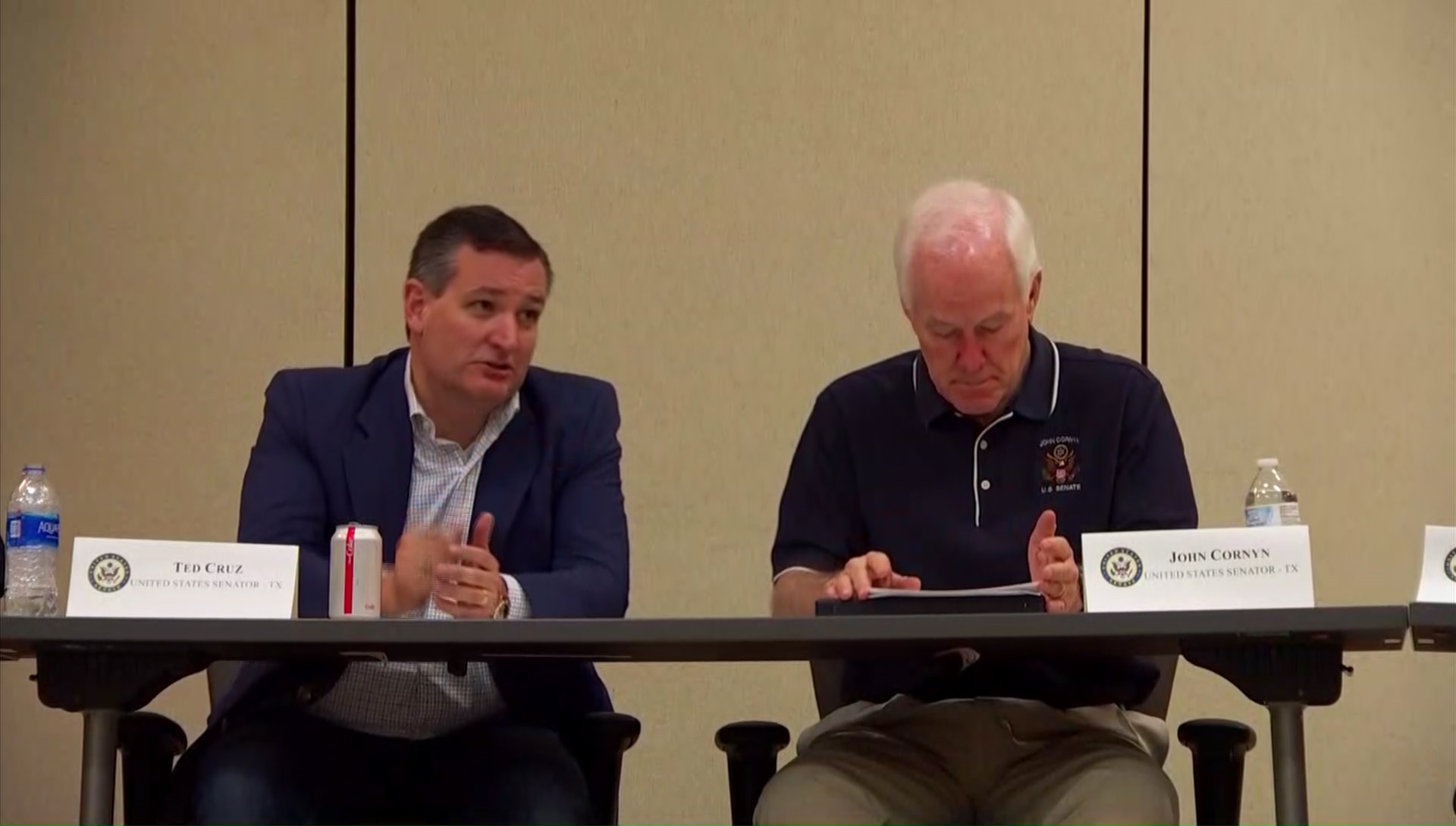 Senators Cruz and Cornyn Tour Detention Centers