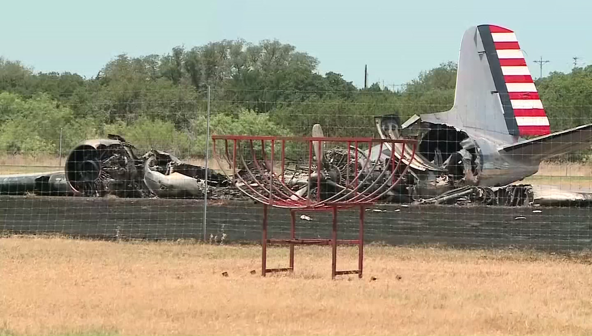 Vintage Plane Crashes in Burnet, Texas