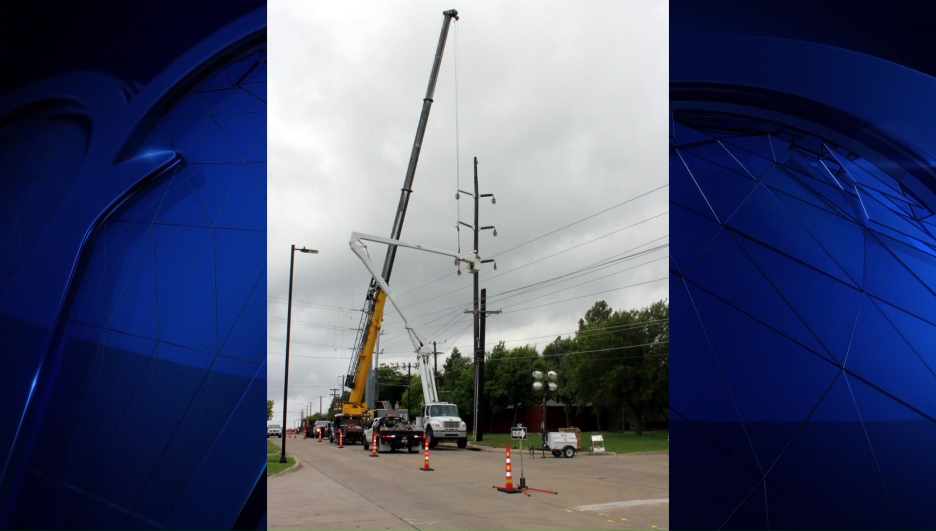 About 400 Garland Residents Without Power All Week