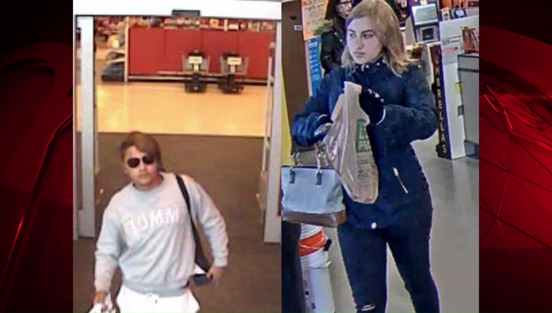 Frisco Police Looking for Two People Suspected of Burglary and Fraud