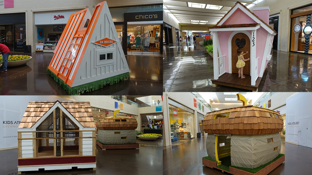 Uniquely Crafted Playhouses Up for Grabs at NorthPark