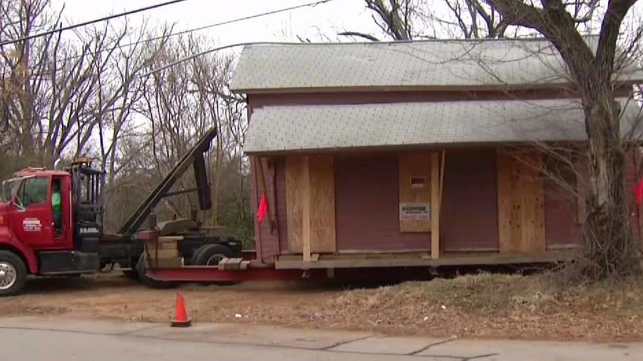 Century-Old Home Moved to Denton Historical Park