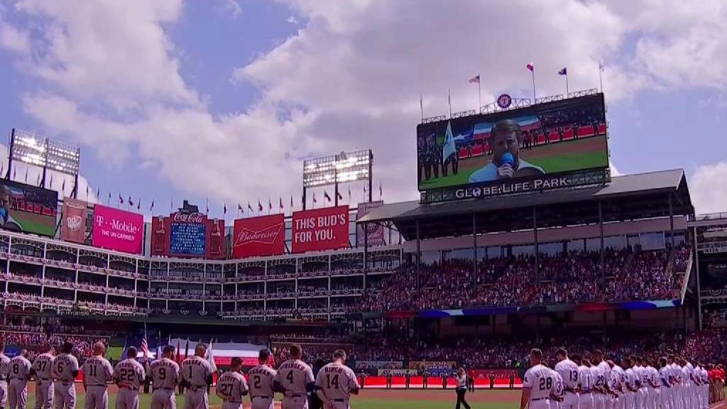 Texas Rangers Opening Day Kicks Off Season