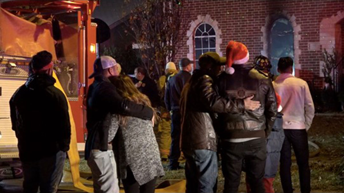 Christmas Tree May Be to Blame for Irving House Fire