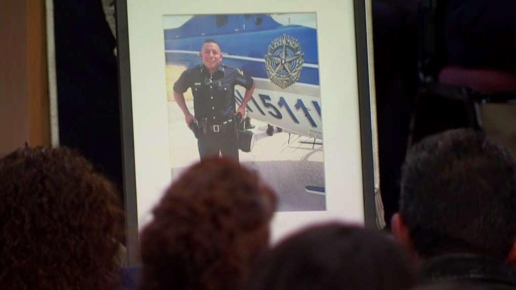 Funeral Honors Dallas Officer Rogelio Santander